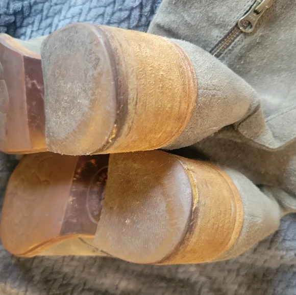 Kork-ease grey suede boots - Picture 6 of 6